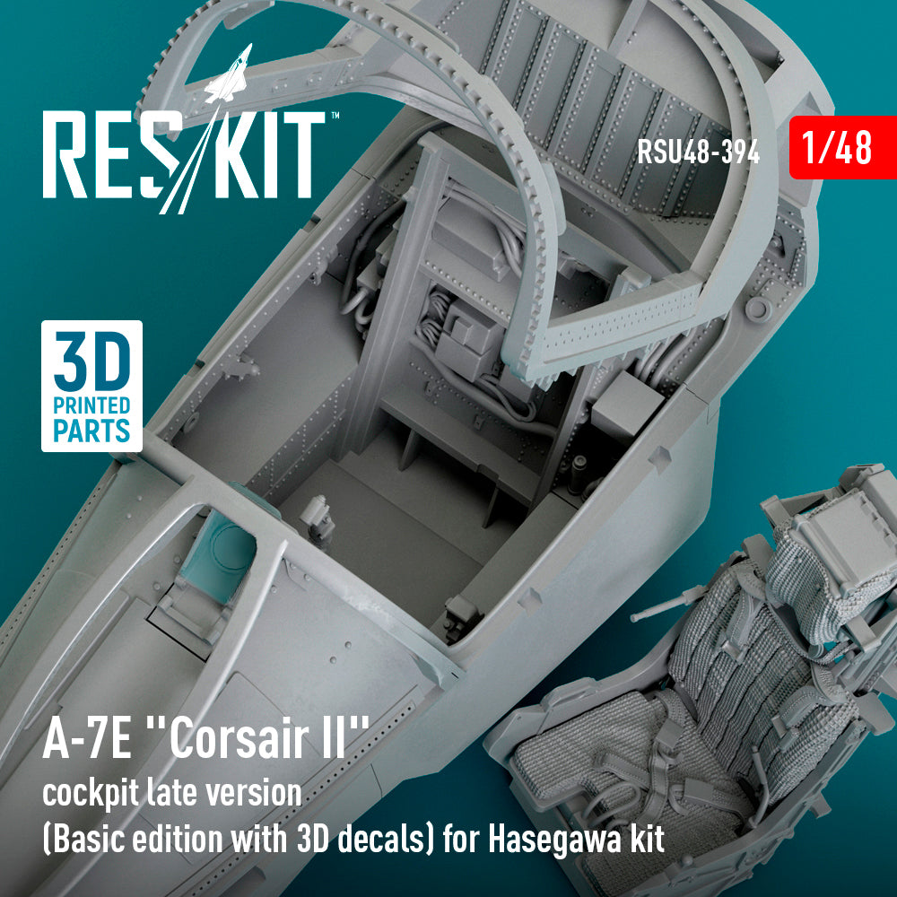 ResKit RSU48-0394 1:48 LTV A-7E Corsair cockpit late version
