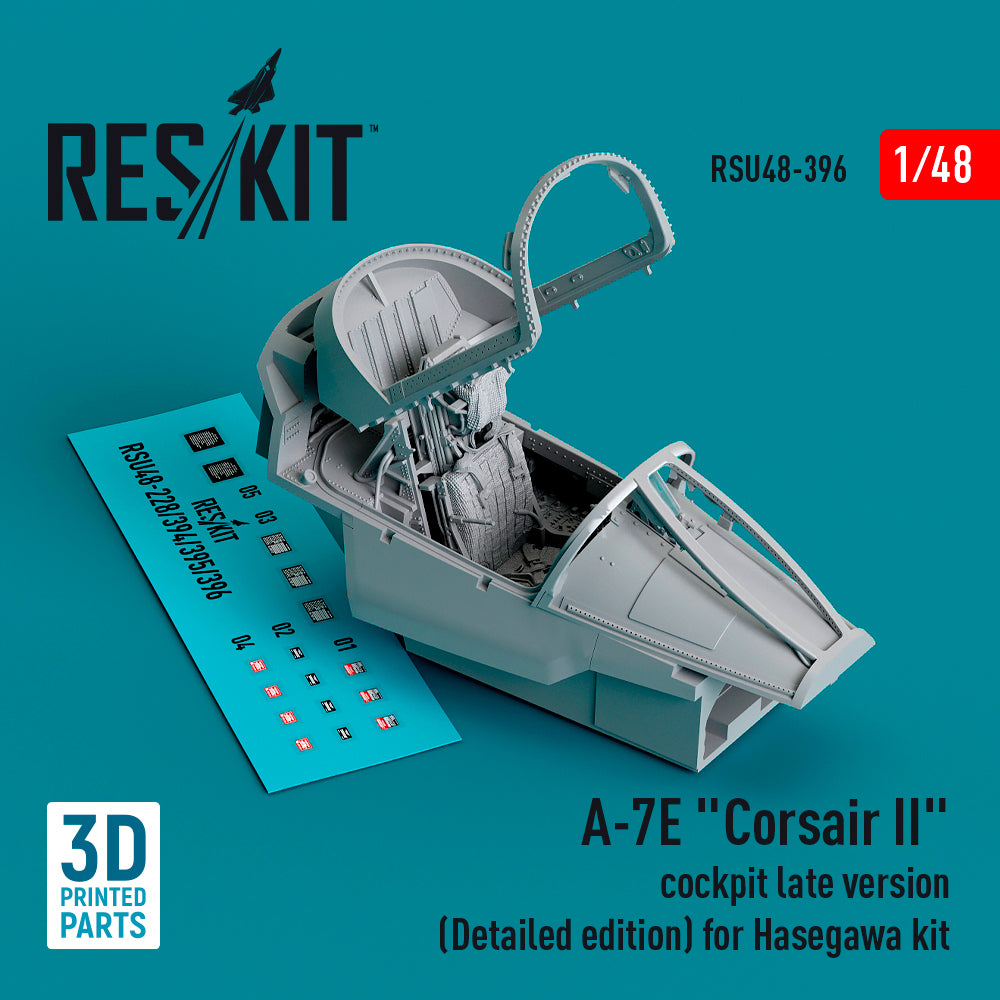 ResKit RSU48-0396 1:48 LTV A-7E Corsair cockpit late version