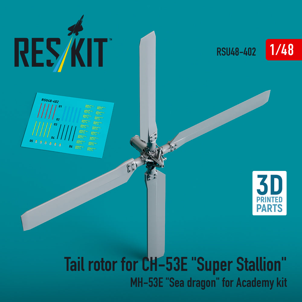 ResKit RSU48-0402 1:48 CH-53E/MH-53E Sea Dragon Tail Rotor