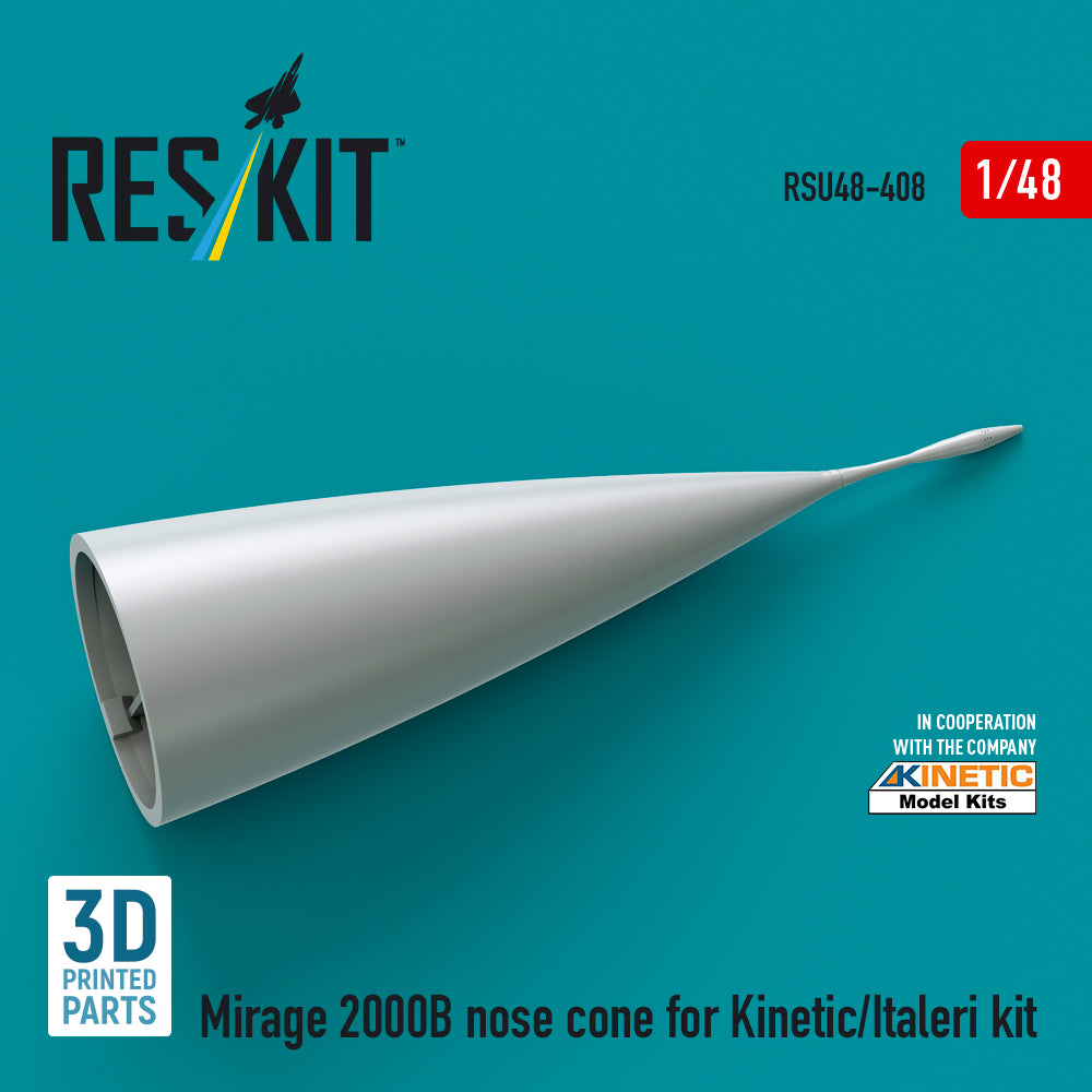 ResKit RSU48-0408 1:48 Dassault_Mirage 2000B nose cone
