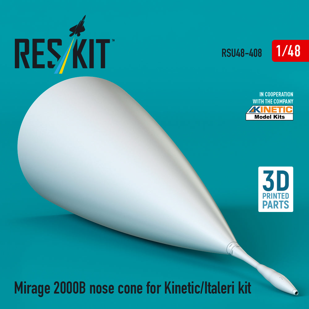 ResKit RSU48-0408 1:48 Dassault_Mirage 2000B nose cone