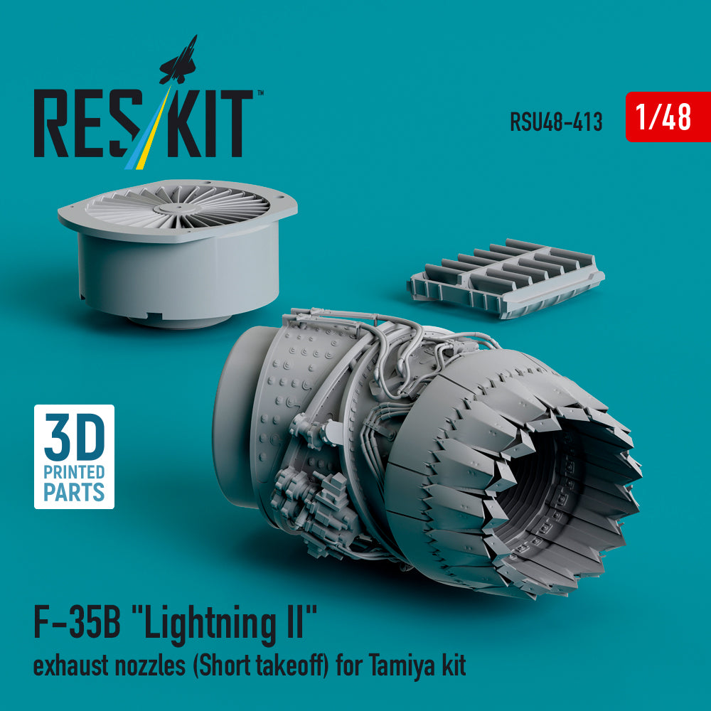 ResKit RSU48-0413 1:48 Lockheed-Martin F-35B Lightning II exhaust nozzles
