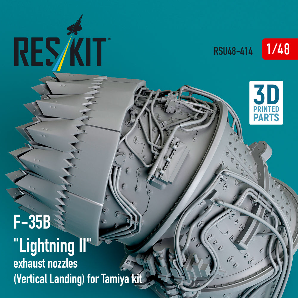 ResKit RSU48-0414 1:48 Lockheed-Martin F-35B Lightning II exhaust nozzles