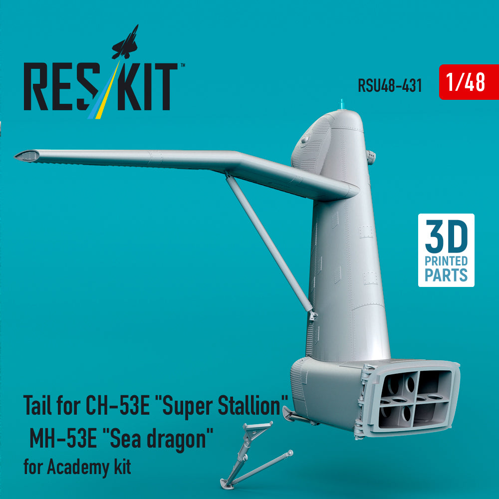 ResKit RSU48-0431 1:48 CH-53E/MH-53E tail part