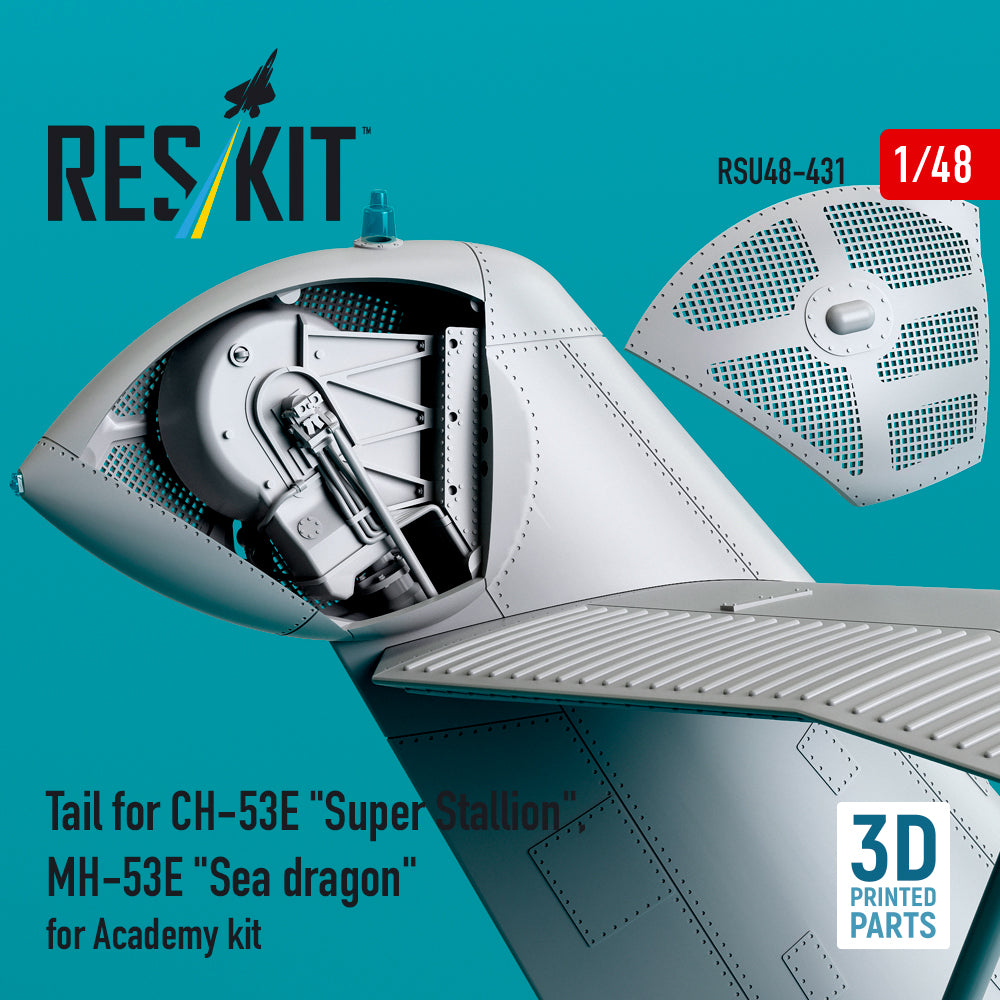 ResKit RSU48-0431 1:48 CH-53E/MH-53E tail part