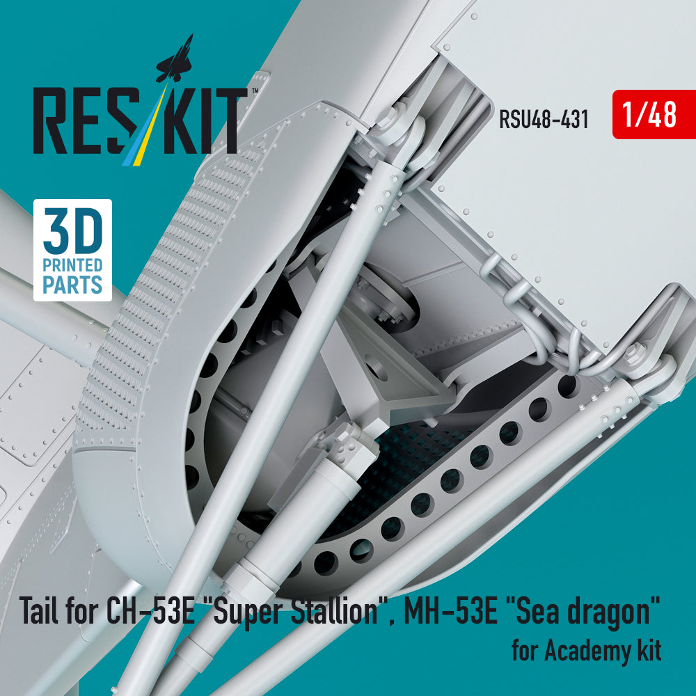 ResKit RSU48-0431 1:48 CH-53E/MH-53E tail part