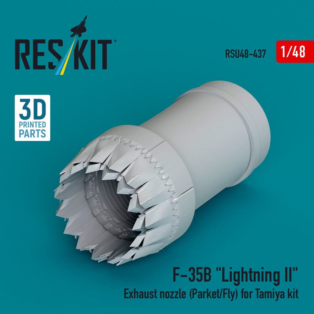 ResKit RSU48-0437 1:48 Lockheed-Martin F-35B Lightning Exhaust nozzle