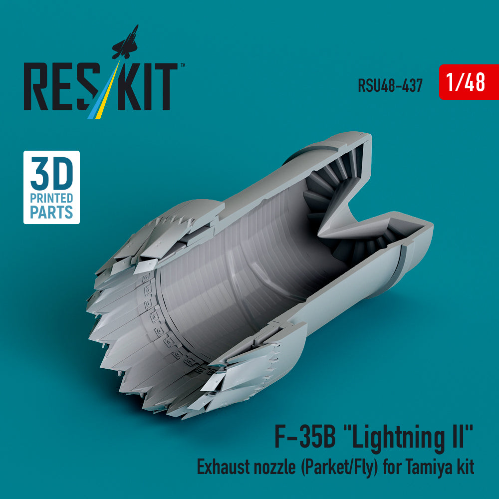 ResKit RSU48-0437 1:48 Lockheed-Martin F-35B Lightning Exhaust nozzle