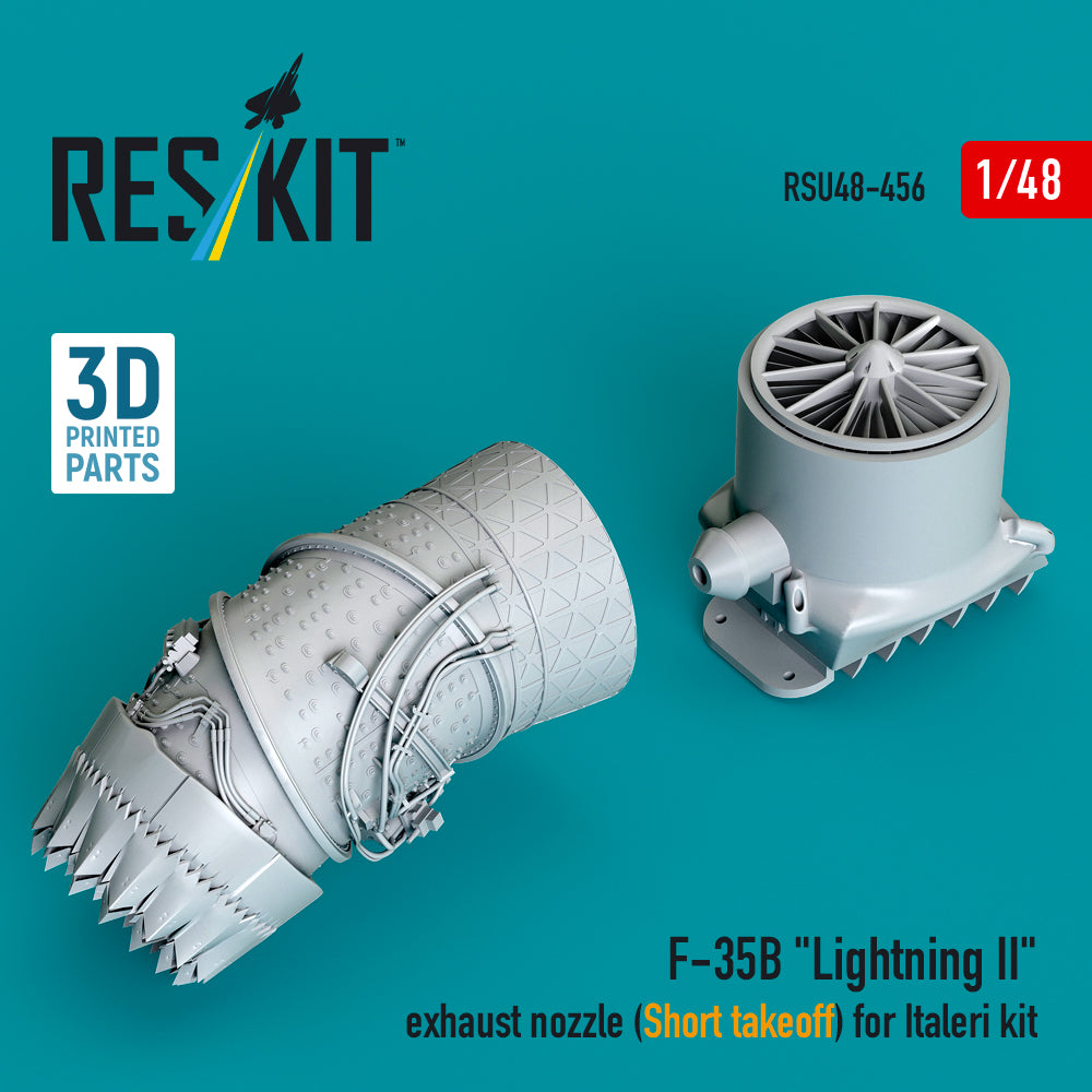 ResKit RSU48-0456 1:48 Lockheed-Martin F-35B Lightning II exhaust nozzle