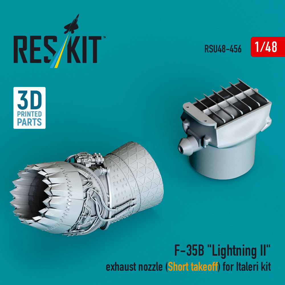 ResKit RSU48-0456 1:48 Lockheed-Martin F-35B Lightning II exhaust nozzle