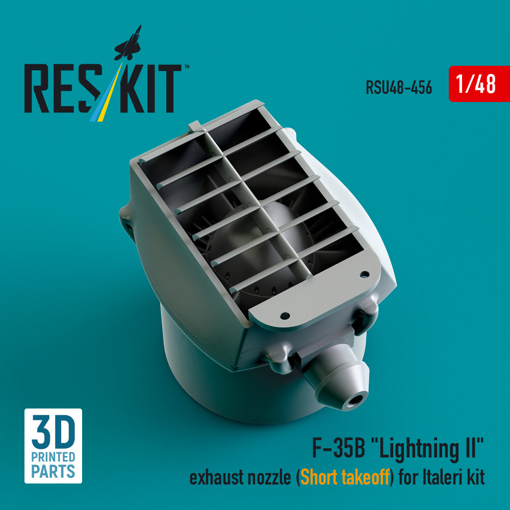 ResKit RSU48-0456 1:48 Lockheed-Martin F-35B Lightning II exhaust nozzle
