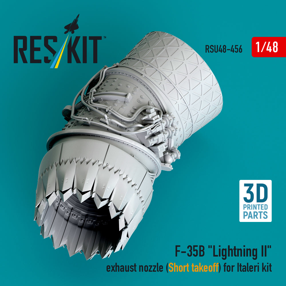 ResKit RSU48-0456 1:48 Lockheed-Martin F-35B Lightning II exhaust nozzle