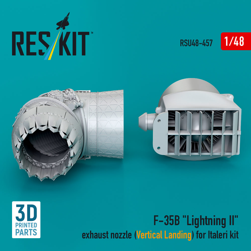 ResKit RSU48-0457 1:48 Lockheed-Martin F-35B Lightning Exhaust nozzle