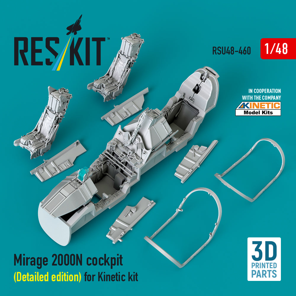 ResKit RSU48-0460 1:48 Dassault_Mirage 2000N cockpit