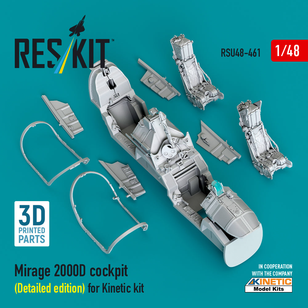ResKit RSU48-0461 1:48 Dassault_Mirage 2000D cockpit