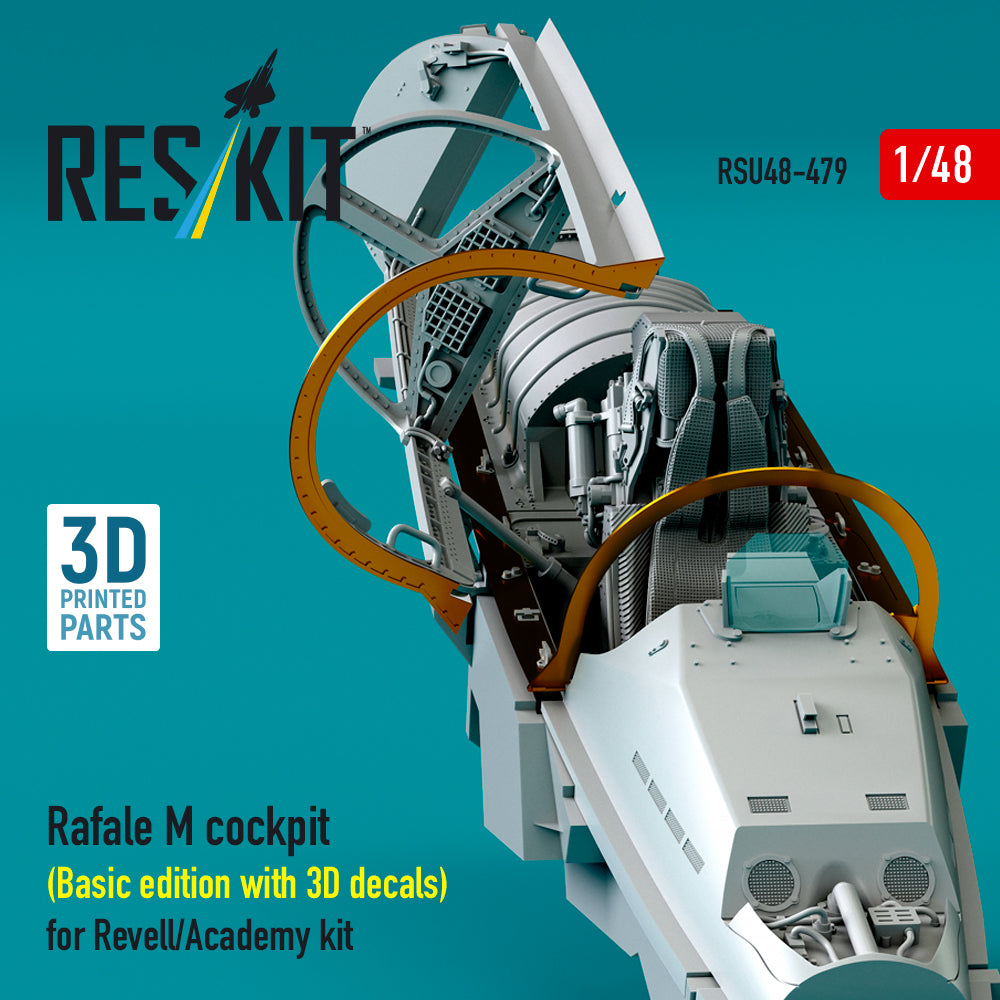 ResKit RSU48-0479 1:48 Dassault Rafale M cockpit