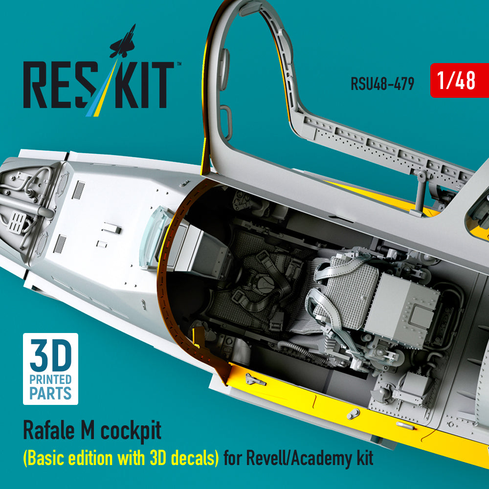 ResKit RSU48-0479 1:48 Dassault Rafale M cockpit