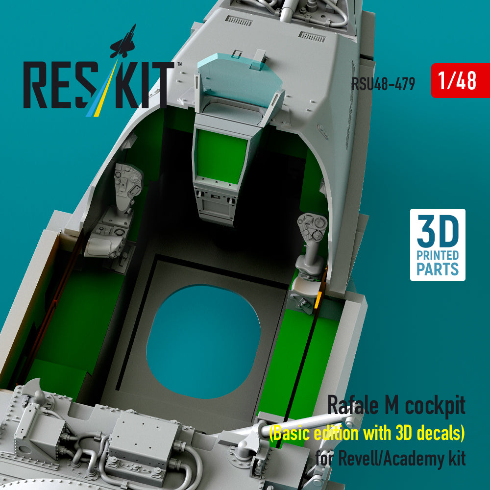 ResKit RSU48-0479 1:48 Dassault Rafale M cockpit