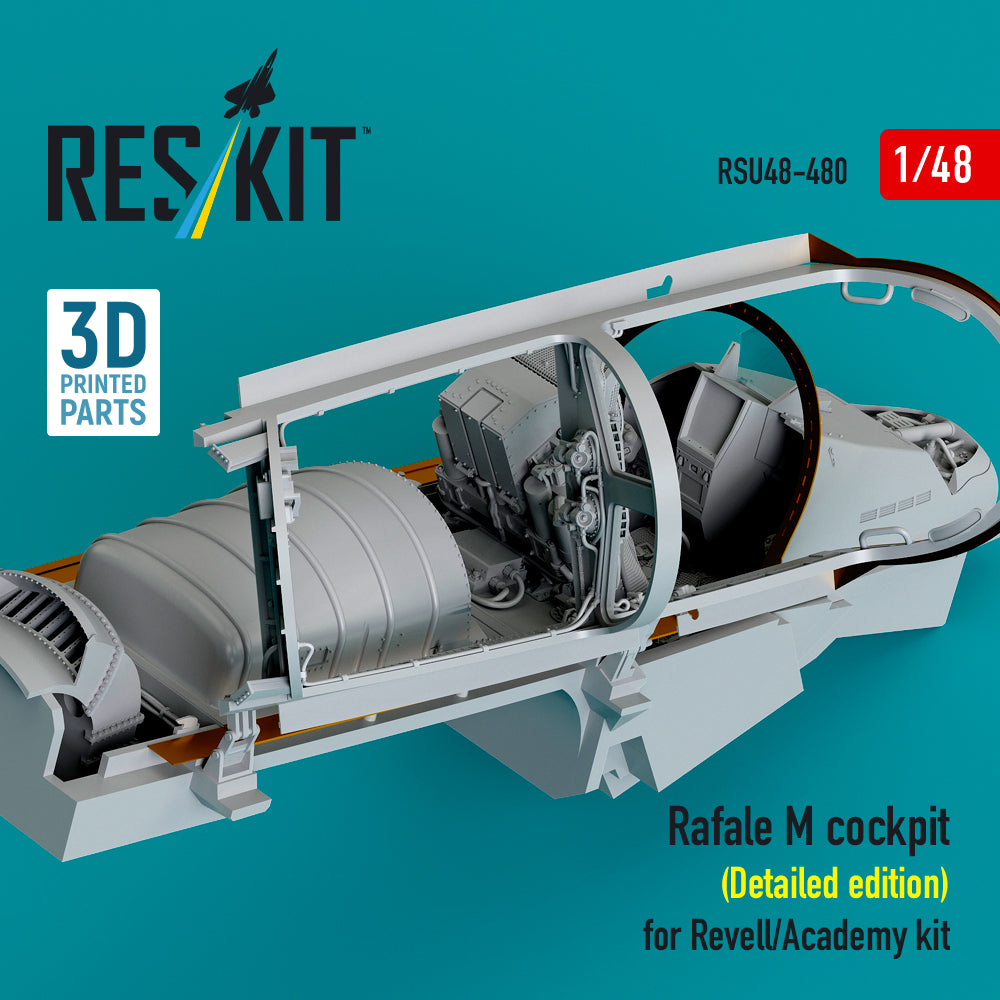 ResKit RSU48-0480 1:48 Dassault Rafale M cockpit