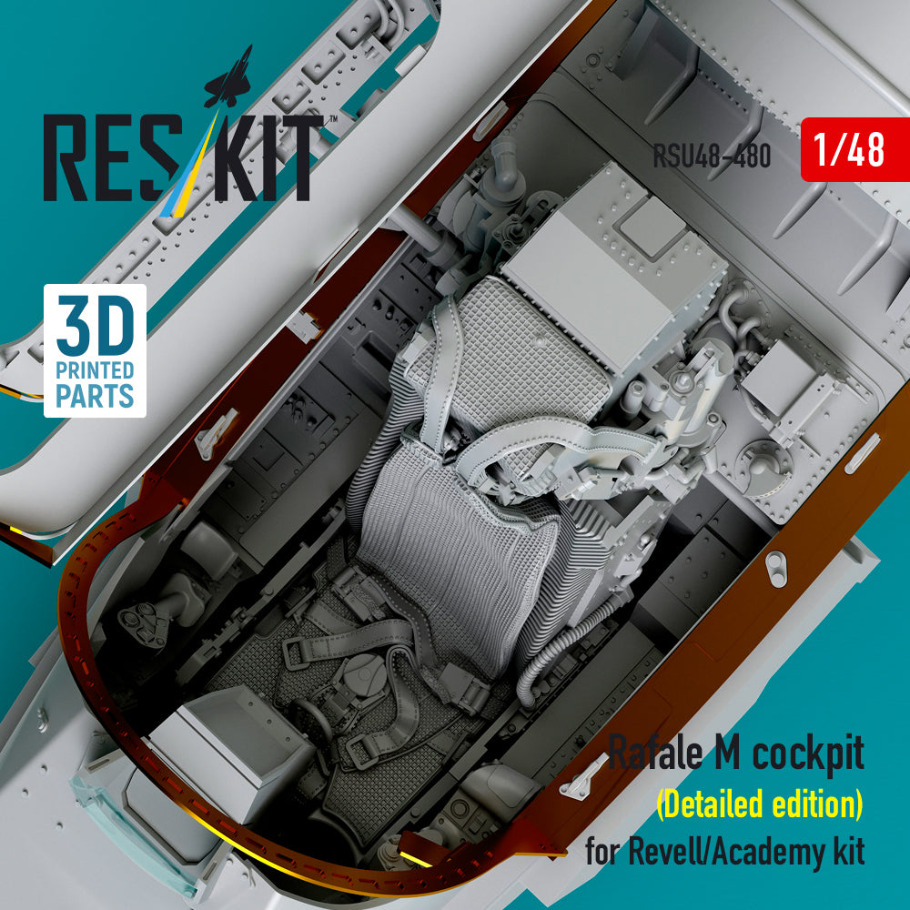 ResKit RSU48-0480 1:48 Dassault Rafale M cockpit