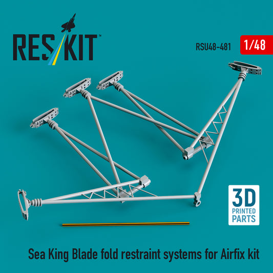 ResKit RSU48-0481 1:48 Westland Sea King blade fold restraint systems