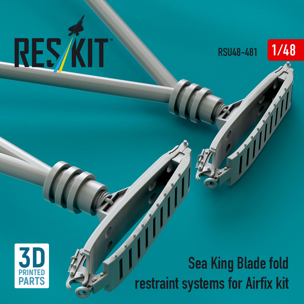 ResKit RSU48-0481 1:48 Westland Sea King blade fold restraint systems
