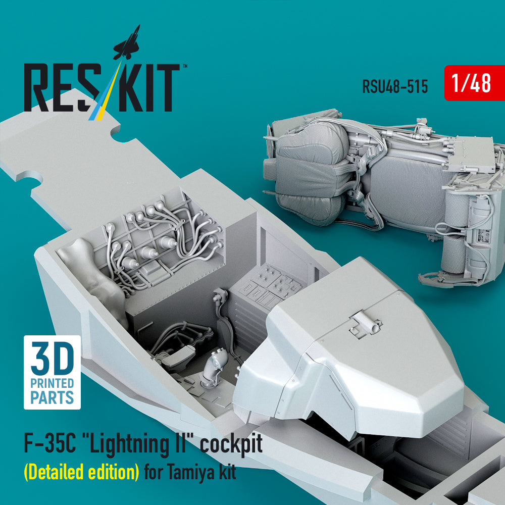 ResKit RSU48-0515 1:48 Lockheed-Martin F-35C Lightning II cockpit