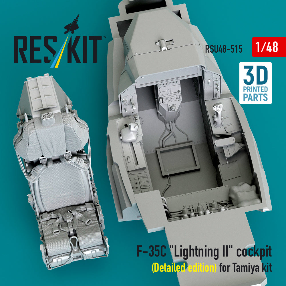 ResKit RSU48-0515 1:48 Lockheed-Martin F-35C Lightning II cockpit
