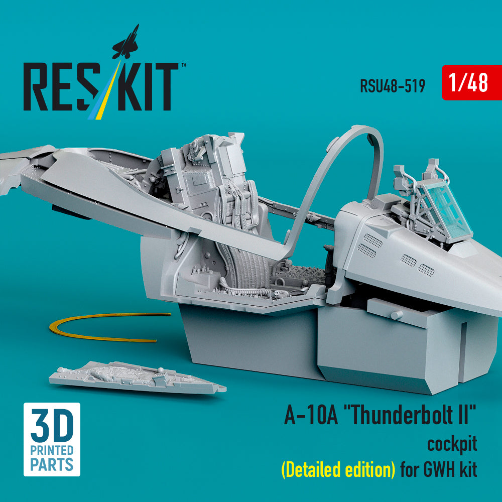 ResKit RSU48-0519 1:48 Fairchild A-10A Thunderbolt II cockpit