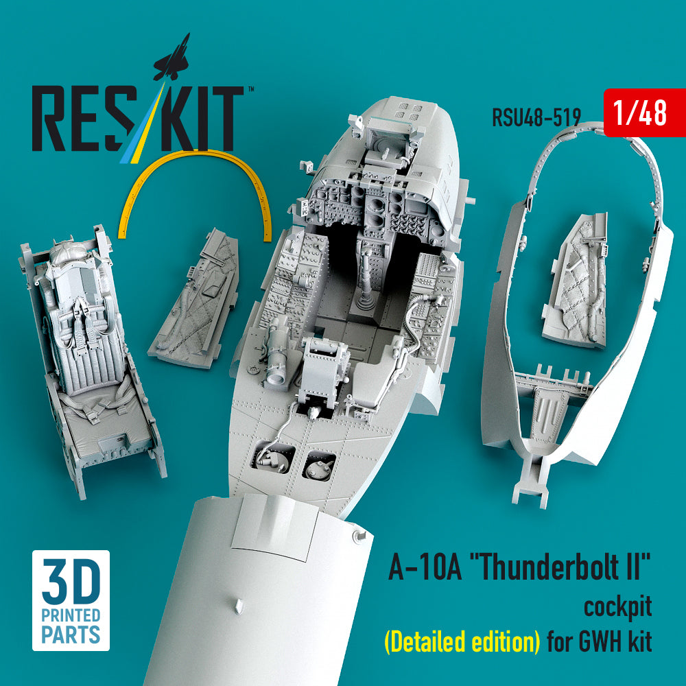 ResKit RSU48-0519 1:48 Fairchild A-10A Thunderbolt II cockpit