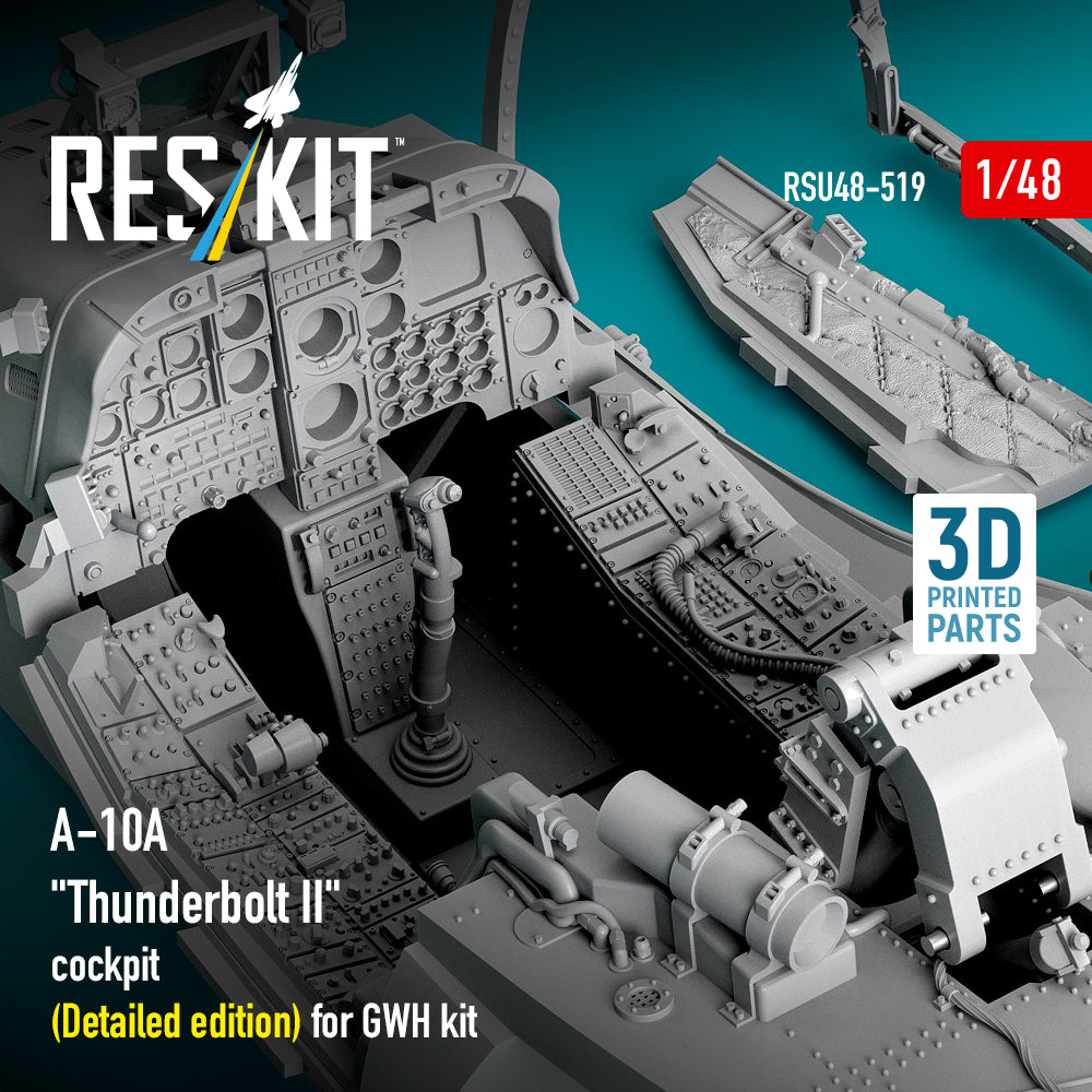 ResKit RSU48-0519 1:48 Fairchild A-10A Thunderbolt II cockpit