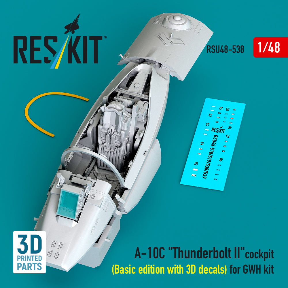 ResKit RSU48-0538 1:48 Fairchild A-10C Thunderbolt II cockpit