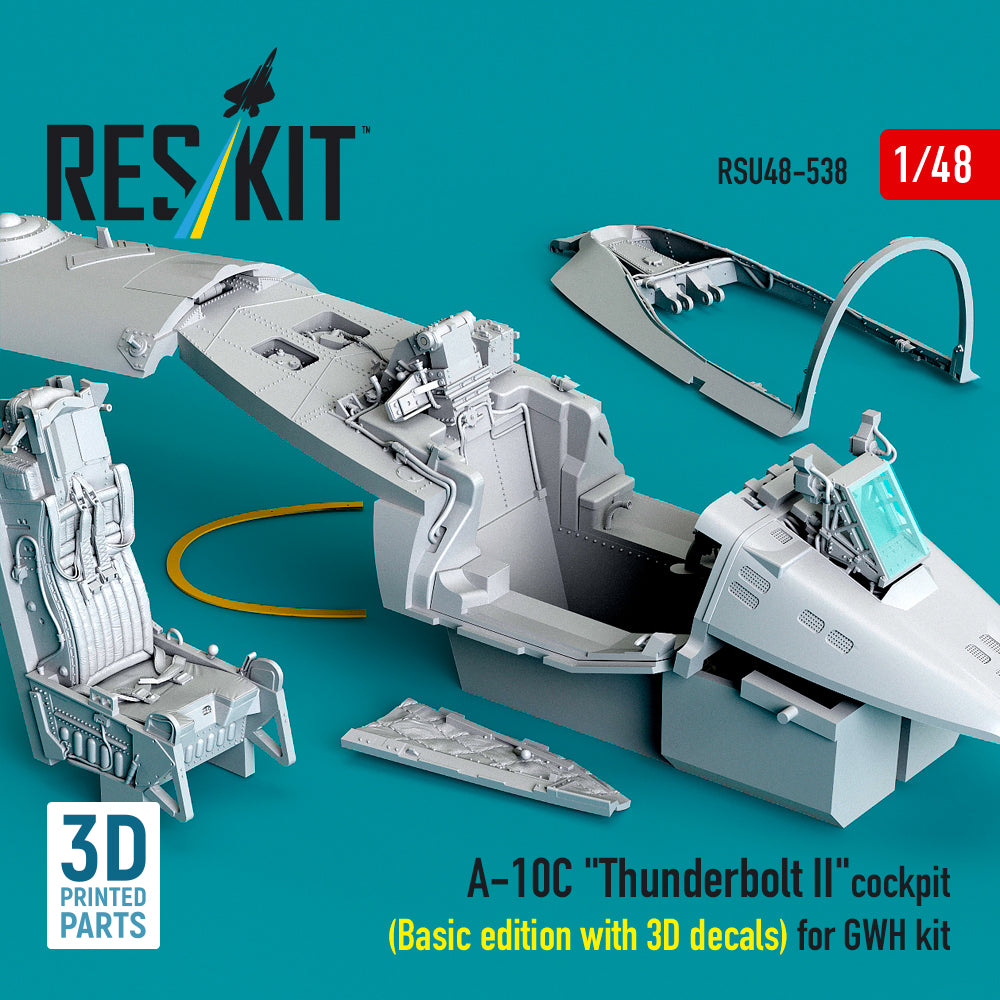 ResKit RSU48-0538 1:48 Fairchild A-10C Thunderbolt II cockpit