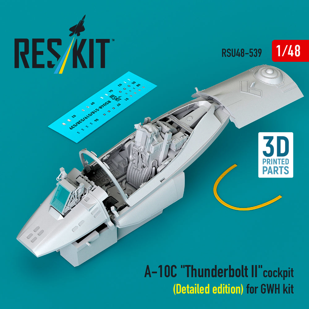 ResKit RSU48-0539 1:48 Fairchild A-10C Thunderbolt II cockpit