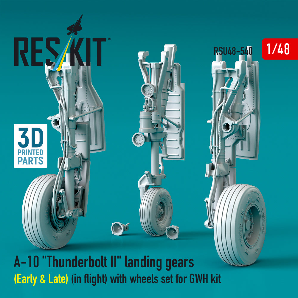 ResKit RSU48-0540 1:48 Fairchild A-10C Thunderbolt II landing gears