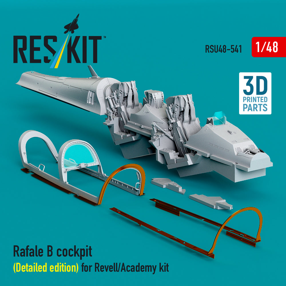 ResKit RSU48-0541 1:48 Dassault Rafale B cockpit cockpit