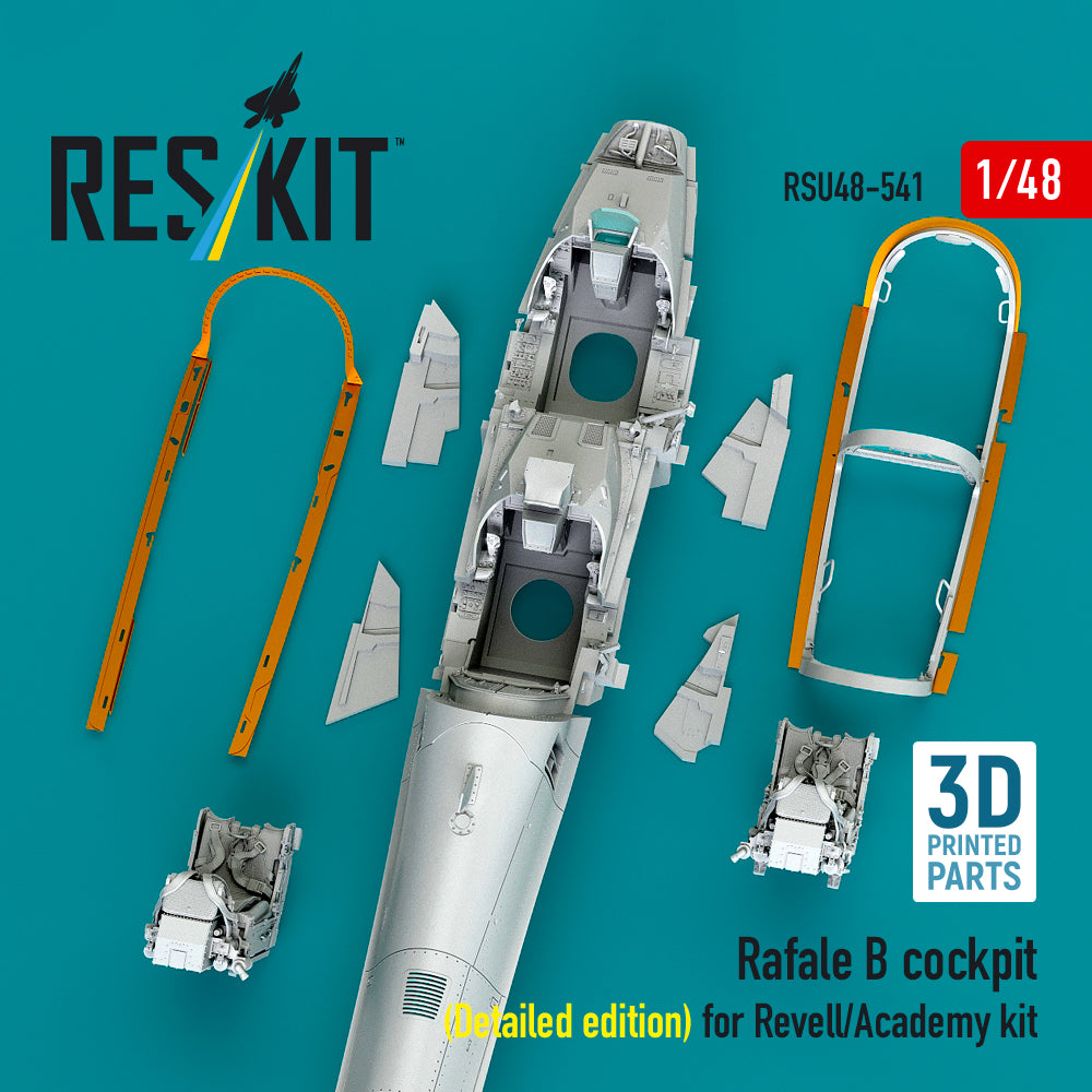 ResKit RSU48-0541 1:48 Dassault Rafale B cockpit cockpit