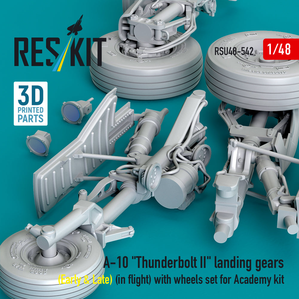 ResKit RSU48-0542 1:48 Fairchild A-10C Thunderbolt II landing gears