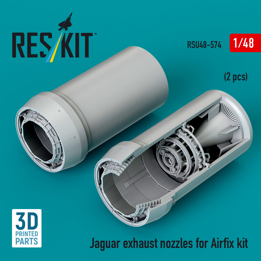 ResKit RSU48-0574 1:48 Sepecat Jaguar exhaust nozzles