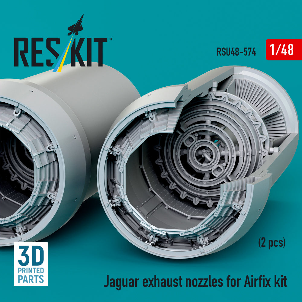 ResKit RSU48-0574 1:48 Sepecat Jaguar exhaust nozzles