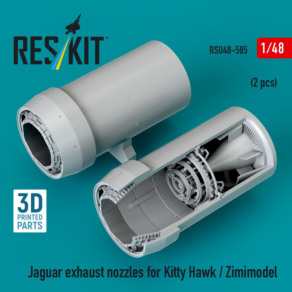 ResKit RSU48-0585 1:48 Sepecat Jaguar exhaust nozzles f