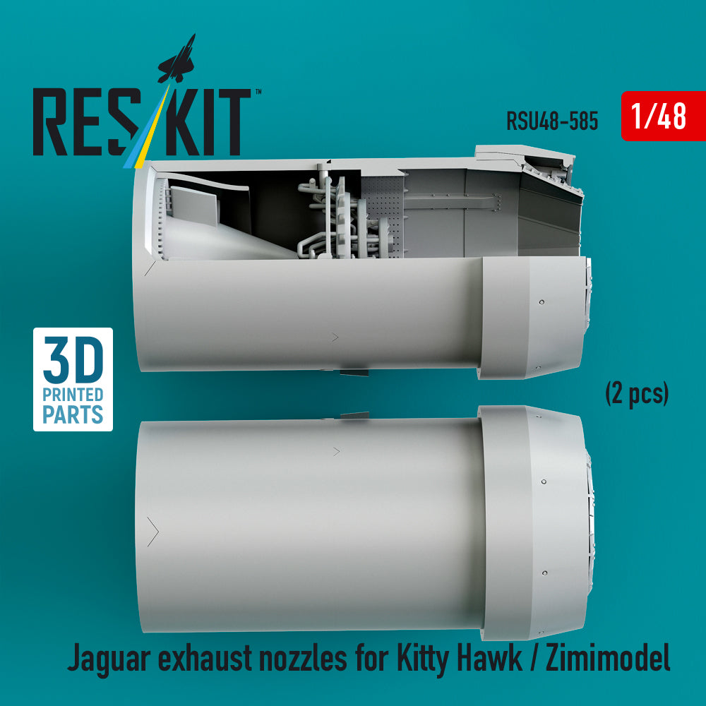 ResKit RSU48-0585 1:48 Sepecat Jaguar exhaust nozzles f