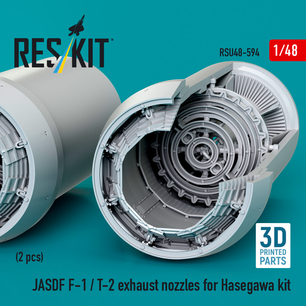 ResKit RSU48-0594 1:48 JASDF F-1 / T-2 exhaust nozzles