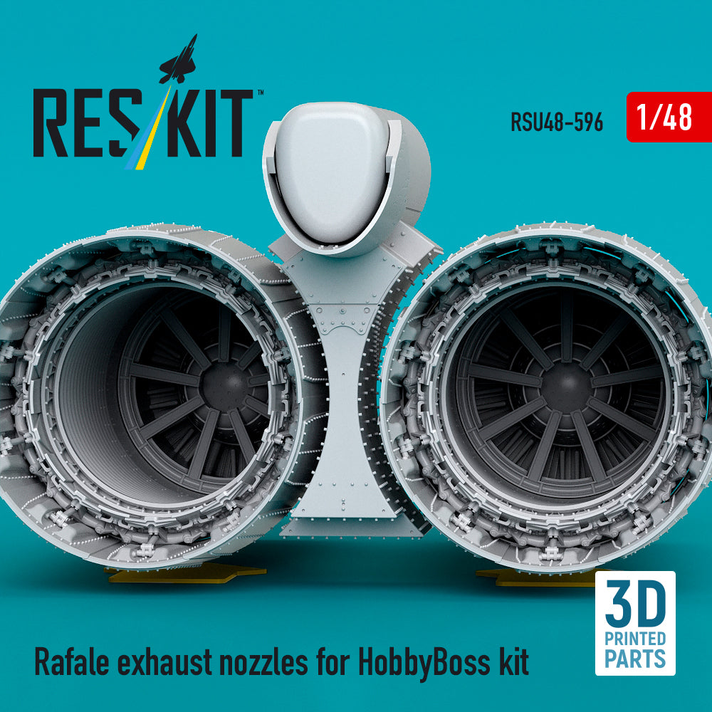 ResKit RSU48-0596 1:48 Dassault Rafale exhaust nozzles