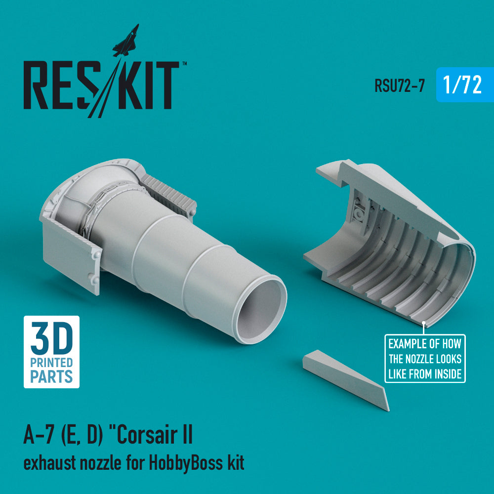 ResKit RSU72-0007 1:72 LTV A-7D/A-7E CORSAIR II EXHAUST NOZZLE