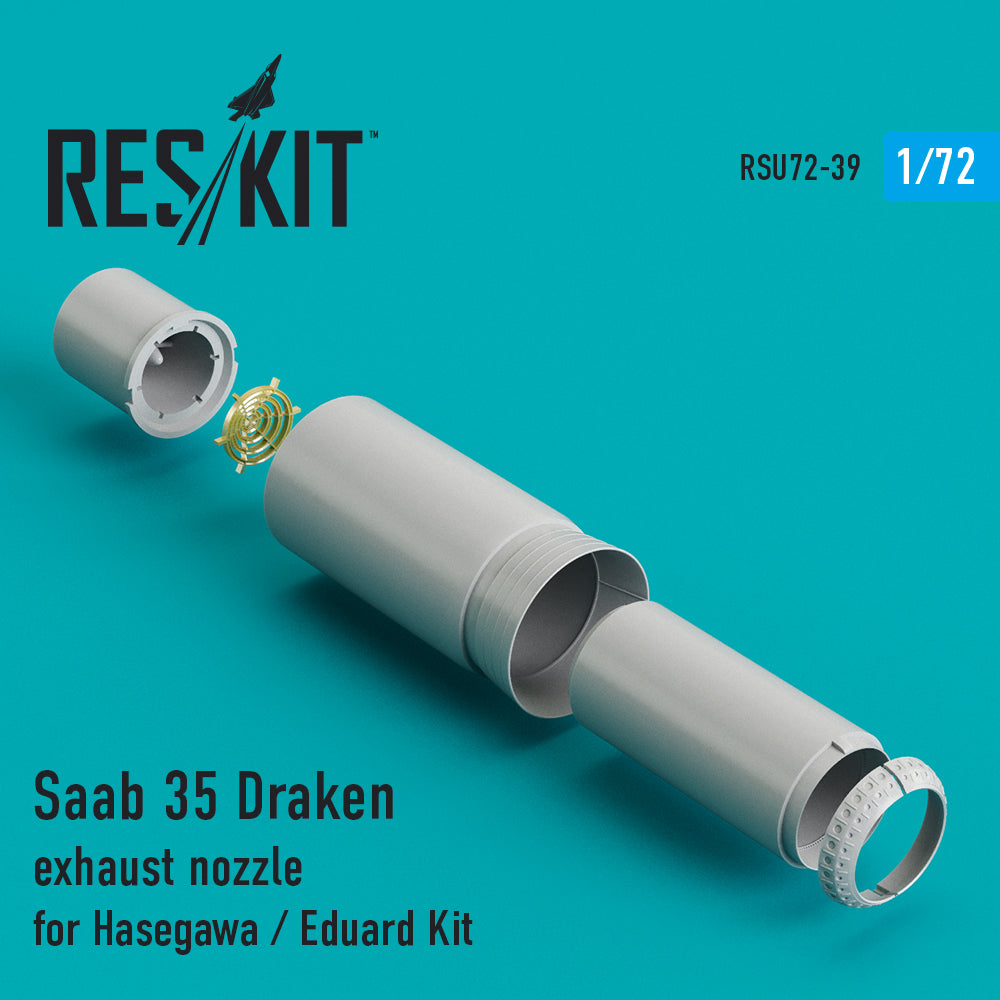 ResKit RSU72-0039 1:72 Saab J-35 Draken exhaust nozzle