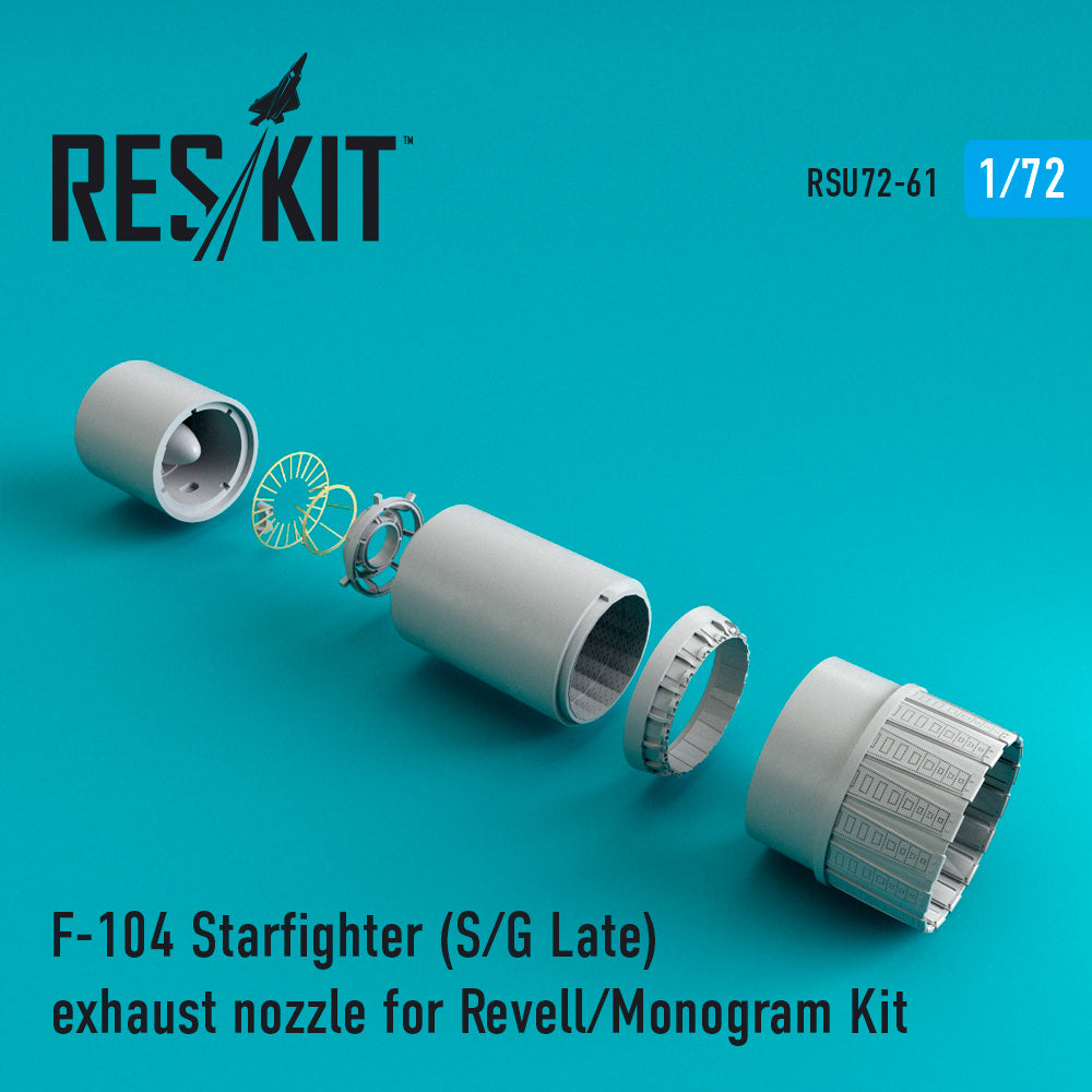ResKit RSU72-0061 1:72 Lockheed F-104 Starfighter