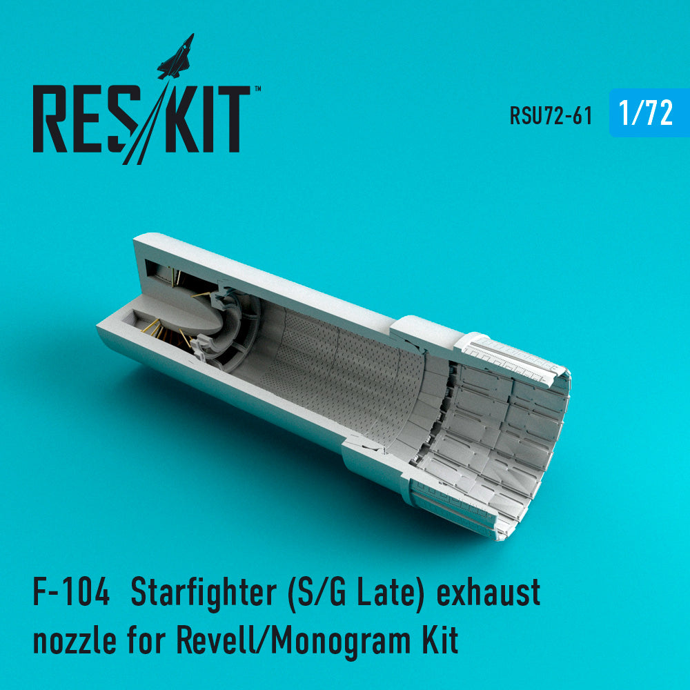 ResKit RSU72-0061 1:72 Lockheed F-104 Starfighter