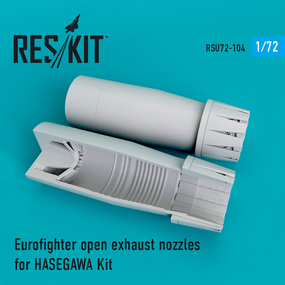 ResKit RSU72-0106 1:72 Eurofighter EF-2000A/EF-2000B Typhoon open exhaust nozzle