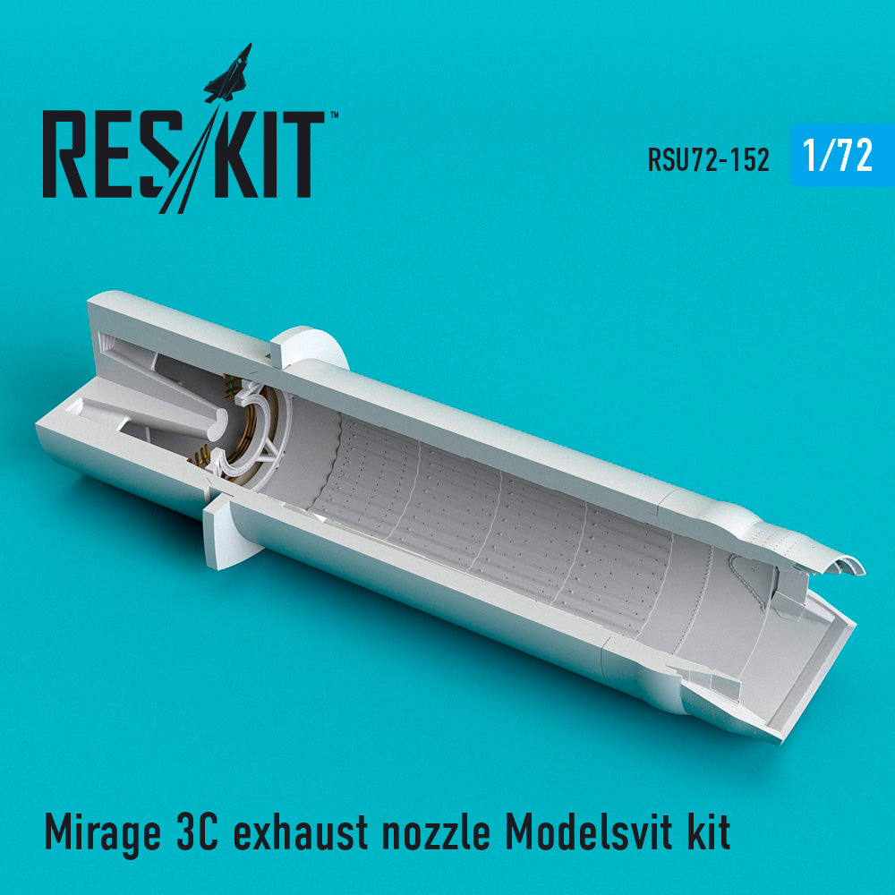 ResKit RSU72-0152 1:72 Dassault_Mirage IIIC exhaust nozzle